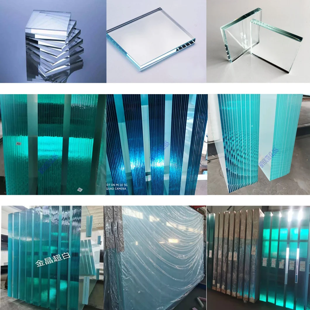 1.8mm-19mm Tempered Auto Quality Clear Float Glass Sheet with Factory Wholesale Price