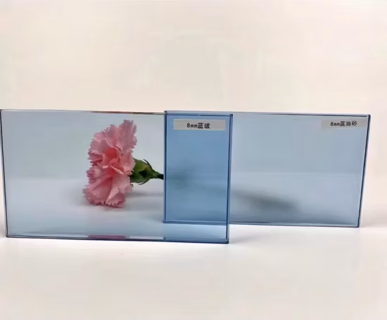 샘플용 4mm ​​5mm 6mm 8mm 10mm 12mm 핑거린트 유리산 에칭 젖빛 창유리(FG-TP)