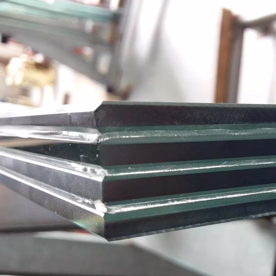 산성 에칭 강화/강화 적층 안전 유리 바닥