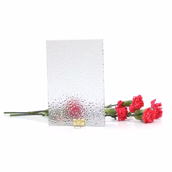 3-12mm 고품질 착색 반사 유리/패턴 유리 모루